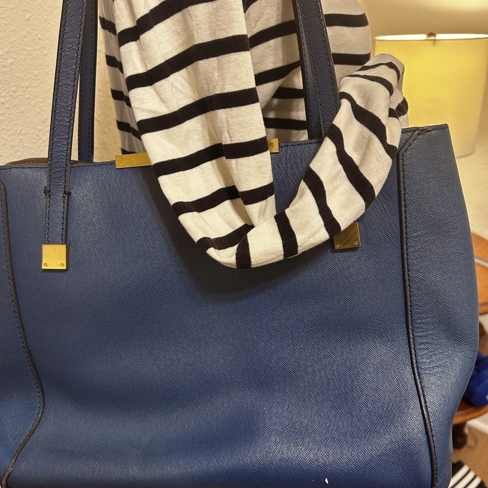 Jcrew Blue Medium Shoulder Bag. - image 1